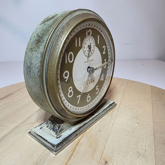 Vintage Westclox Big Ben "Chime Alarm" Manual Wind clock Working Made In U.S.A - Picture 2 of 10